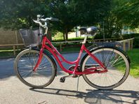 Monark röd 3 växlad damcykel 