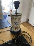 Antik kinesisk porslins bordslampa 
