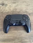 PS5 handkontroll Dualsense black (stick drift)
