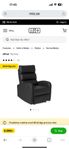 reclinerfåtöljer 2 stycken