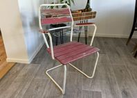 Trädgårdsstol retro 