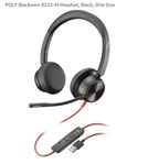 Headset, poly blackwire 8225-M