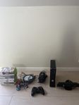 Xbox 360 med Kinect och spel 