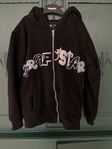 Trapstar hoodie med dragkedja