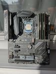 i7 7700k msi gaming carbon moderkort och 32gig ram