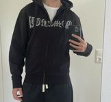 2 rhinestone zipups, 1 hoodrichhoodie, 1 svarta mjukisbyxor