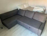 IKEA Friheten bäddsoffa med schäslong och förvaring