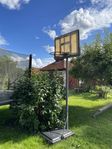 Basketkorg på ställning