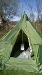 Helsport Lavvu Tipi tält med kamin