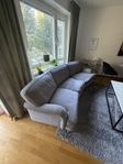 Oxford deluxe soffa och Amanda soffbord