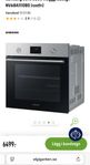 Samsung Serie 3300 Inbyggnadsugn NV68A1110BS (rostfri)