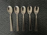 5 äggskedar i serien THEBE från Gense (13 cm)