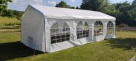 Partytält 4 x 8 meter