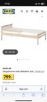 IKEA Sniglar sängstomme 160x70