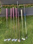 Golfklubbor för tjejer, damer mm.