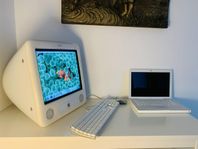 Apple eMac dator G4 2004 17” och en Macbook a1181 på köp
