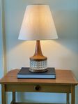 Retro bordslampa i teak