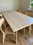 Matbord och 6 stolar LISABO