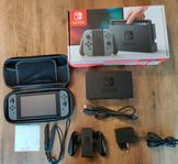 Original Nintendo Switch med extra tillbehör