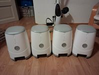 talo automatisk kattmatningsanordning 4 stycken