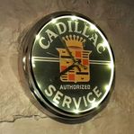 CADILLAC-SERVICE-CLOCK med belysning säljes