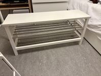 Tjusig ikea skohylla och bänk 