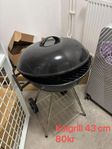 Kolgrill 43cm