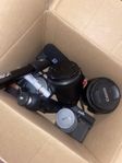 Canon eos m50 Mark ii kamera, 2 objektiv och tillbehör