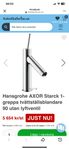 blandare hansgrohe AXOR för handfatet.