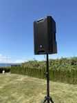 Högtalare/PA-system LD ICOA 15A + stativ – Uthyrning