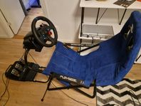 Logitech Playseat G29 ratt och pedaler