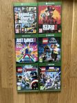 Säljer 6 st Xbox spel