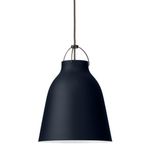 Caravaggio taklampa, pendel P2, Fritz Hansen. Matt mörkblå