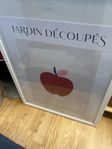 tavla / poster Jardin Decoupes