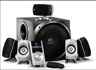 Logitech Z-5500 5.1 högtalarsystem + ljudkort