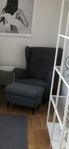 Fåtölj / fotpall Ikea STRANDMON