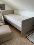 Säng 90 cm inkl madrasser