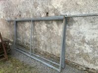 Galvad skjutport 3x3 meter