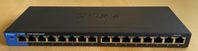 Switch Linksys 16 portar