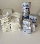 Ersättning Nestlé NAN Expertpro HA1 & HA2 och blöjor str