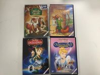 10 st DVD-filmer – Disneyklassiker & familjefilm 