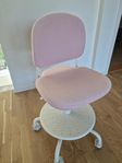Ikea barn skrivbordstol rosa