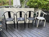 Vintage IKEA Maxmo matstolar, 4st