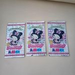 Sanrio kort 3 paket ny inne i varje paket 5 kort