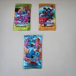 Stitch kort sista 3 paket inne i varje paket 8 kort