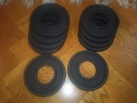 Säljer 10 st. 0,5 kg vikter.