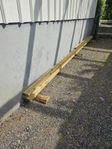 Impregnerat virke 28x45x4200 mm, 8 stycken
