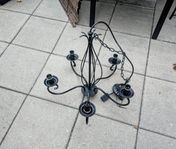Smidesjärn Lampa 5armad