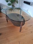 Soffbord Bordbirger glas o tökt ek