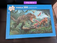 Pussel Dinosaurier 300 bitar från 10 år